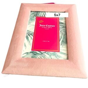 Pink Blush Juicy Couture Photo Picture Frame 5x 7